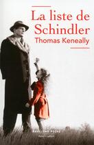 Couverture du livre « La liste de Schindler » de Thomas Keneally aux éditions Robert Laffont