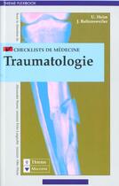 Couverture du livre « Checklist traumatologie » de Heim aux éditions Maloine