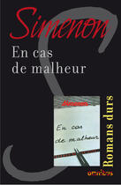 Couverture du livre « En cas de malheur » de Georges Simenon aux éditions Omnibus