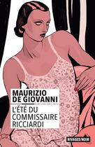 Couverture du livre « L'été du commissaire Ricciardi » de Maurizio De Giovanni aux éditions Rivages