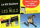 Couverture du livre « Le kit guitare pour les nuls » de Mark Phillips et Jon Chappell aux éditions First