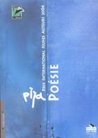 Couverture du livre « La poesie ; prix international jeunes auteurs 2004 (édition 2004) » de  aux éditions L'hebe