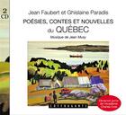 Couverture du livre « Cd poesies contes et nouvelles du quebec » de Faubert Et Para aux éditions Stanke Alexandre