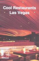 Couverture du livre « Cool restaurants las vegas » de Farameh/Kunz aux éditions Teneues - Livre