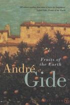 Couverture du livre « Fruits of the earth » de Gide Andre aux éditions Random House Digital