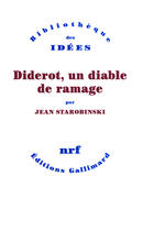 Couverture du livre « Diderot, un diable de ramage » de Jean Starobinski aux éditions Gallimard