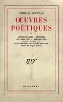 Couverture du livre « Oeuvres poetiques » de Nouveau Germain aux éditions Gallimard (patrimoine Numerise)