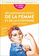 Couverture du livre « Déclaration des droits de la femme et de la citoyenne ; 1re ; bac général + techno 2022 » de Olympe De Gouges aux éditions Flammarion
