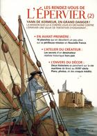 Couverture du livre « Les rendez-vous de l'Epervier T.2 ; Yann de Kermeur, en grand danger ! » de Patrice Pellerin aux éditions Soleil