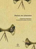 Couverture du livre « Poésie du gérondif » de Jean-Pierre Minaudier aux éditions Le Tripode