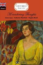 Couverture du livre « Histoires faciles à lire : meandering thoughts » de Virginia Woolf et Jean-Claude Burgue aux éditions Ophrys