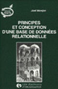 Couverture du livre « Principes et conception d'une base de données relationnelle » de Jose Morejon aux éditions Organisation