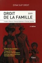 Couverture du livre « Droit de la famille (4e édition) » de  aux éditions Vuibert