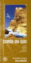 Couverture du livre « Corse-du-Sud » de Collectif Gallimard aux éditions Gallimard-loisirs