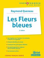 Couverture du livre « Les fleurs bleues, de Raymond Queneau » de Corinne Francois-Deneve aux éditions Breal
