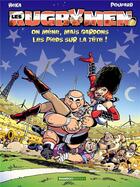 Couverture du livre « Les rugbymen t.11 : on mène, mais gardons les pieds sur la tête ! » de Beka et Poupard aux éditions Bamboo