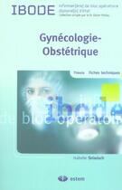 Couverture du livre « Gynecologie-obstetrique collection dirigee par didier mallay » de Sniadach aux éditions Estem