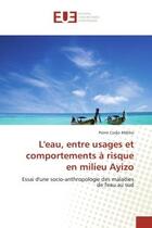 Couverture du livre « L'eau, entre usages et comportements a risque en milieu ayizo - essai d'une socio-anthropologie des » de Meliho Pierre Codjo aux éditions Editions Universitaires Europeennes