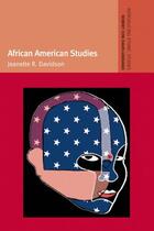 Couverture du livre « African American Studies » de Jeanette Davidson aux éditions Edinburgh University Press