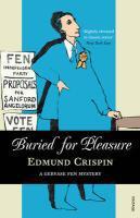 Couverture du livre « Buried for Pleasure » de Crispin Edmund aux éditions Random House Digital