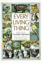 Couverture du livre « Every Living Thing » de Cynthia Rylant aux éditions Atheneum Books For Young Readers