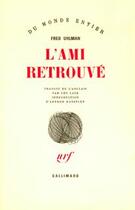 Couverture du livre « L'ami retrouvé » de Fred Uhlman aux éditions Gallimard