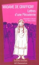 Couverture du livre « Lettres d'une peruvienne » de Madame De Graffigny aux éditions Flammarion