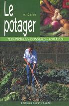 Couverture du livre « Le potager » de Michel Caron aux éditions Ouest France