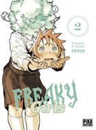 Couverture du livre « Freaky girls Tome 2 » de Petos aux éditions Pika