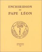 Couverture du livre « Enchiridion du pape Léon » de Anonyme aux éditions Bussiere