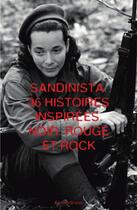 Couverture du livre « Sandinista, the Clash ; 36 histoires inspirées, noir, rouge et rock ; coffret » de Jean-Noël Levavasseur aux éditions Goater