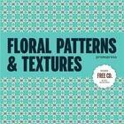 Couverture du livre « Floral patterns & textures » de Rhino Studio aux éditions Promopress