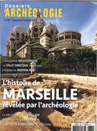 Couverture du livre « Dossier d'archeologie n 389 marseille - septembre 2018 » de  aux éditions Faton Revue