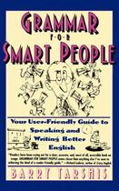 Couverture du livre « Grammar for Smart People » de Tarshis Barry aux éditions Pocket Books