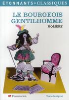 Couverture du livre « Bourgeois gentilhomme (le) » de Moliere aux éditions Flammarion