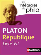 Couverture du livre « Platon ; République livre VII » de Denis Huisman aux éditions Nathan