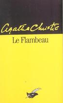 Couverture du livre « Le flambeau » de Agatha Christie aux éditions Editions Du Masque