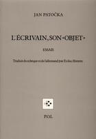 Couverture du livre « L'écrivain et son 