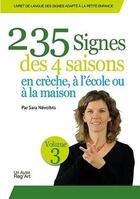 Couverture du livre « 235 signes des quatre saisons » de Sara Nevoltris aux éditions Autre Reg'art