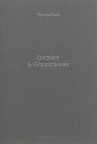 Couverture du livre « Discours et circonstances » de Bloch Pierrette aux éditions Meridianes