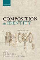 Couverture du livre « Composition as Identity » de A J Cotnoir aux éditions Oup Oxford