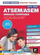 Couverture du livre « Réussite concours ; ATSEM/ASEM ; annales corrigées (édition 2019/2020) » de Jocelyne Guerin aux éditions Foucher