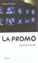 Couverture du livre « La Promo Sciences-Po 86 » de Ariane Chemin aux éditions Stock