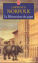 Couverture du livre « Le rhinoceros du pape » de Norfolk-L aux éditions Le Livre De Poche