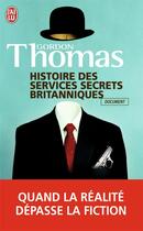 Couverture du livre « Histoire des services secrets britanniques » de Gordon Thomas aux éditions J'ai Lu