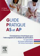 Couverture du livre « Guide pratique as et ap » de Alain Rame et Carine Blanchon aux éditions Elsevier-masson