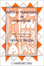 Couverture du livre « Rites et traditions de Huarochiri » de Gerald Taylor aux éditions Editions L'harmattan