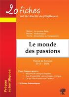 Couverture du livre « 20 fiches sur les oeuvres au programme thème de français 2015 2016 prépas scientifiques » de Natalia Leclerc aux éditions H & K