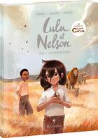 Couverture du livre « Lulu et Nelson Tome 3 : La lionne blanche » de Aurelie Neyret et Charlotte Girard et Jean-Marie Omont aux éditions Editions Oxymore