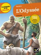 Couverture du livre « L'odyssée » de Homere aux éditions Hatier